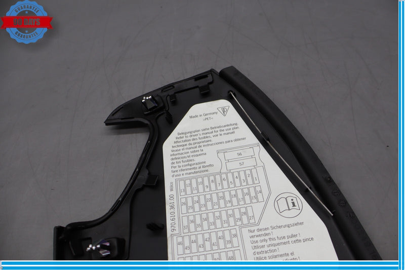 Load image into Gallery viewer, 10-16 Porsche Panamera Left Driver Side Dashboard End Cap Trim Cover Oem
