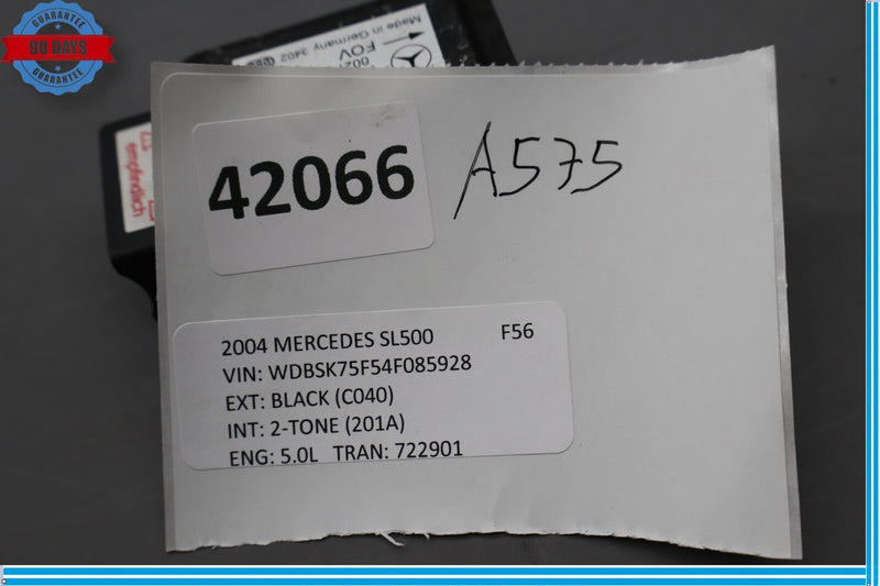 Load image into Gallery viewer, 03-06 Mercedes R230 SL500 SL600 Yaw Turn Rate Acceleration Sensor Oem
