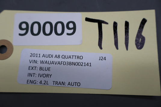 11-18 Audi A8 Quattro Rear Right Side Door Sun Shade Motor Drive Unit Oem