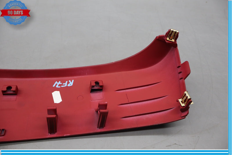 Load image into Gallery viewer, 14-22 Maserati Ghibli Front Right Passenger Side Seat Cover Panel Trim Red Oem
