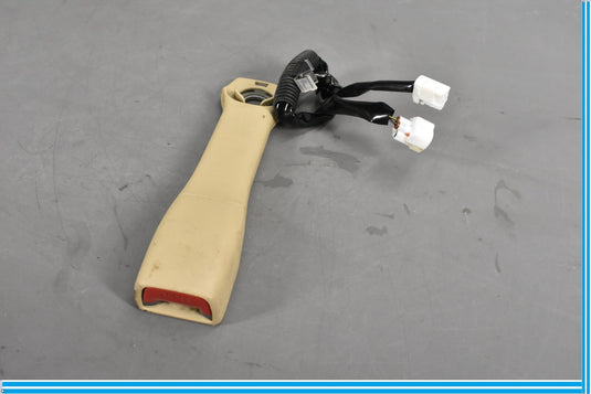 07-09 Lexus LS460  Front Right Side Passenger Seat Belt Buckle Beige Oem