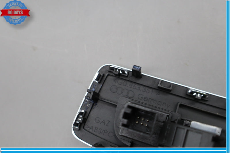 Load image into Gallery viewer, 12-18 Audi A6 Quattro Console Back Seat Heater Switch Bezel Trim Panel Oem
