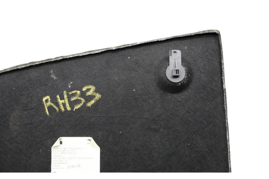 06-12 Bentley Continental Right Rear Trunk Battery Door Trim Panel Oem