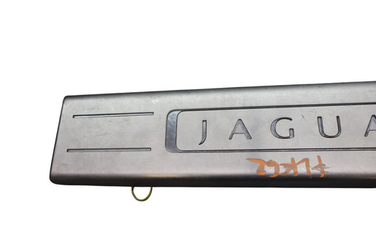 10-15 Jaguar XJ XJL X351 Front Left Driver Side Door Sill Scuff Plate Trim Oem