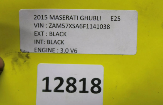 14-21 Maserati Ghibli M156 RWD Front Engine Suspension Subframe Crossmember Oem