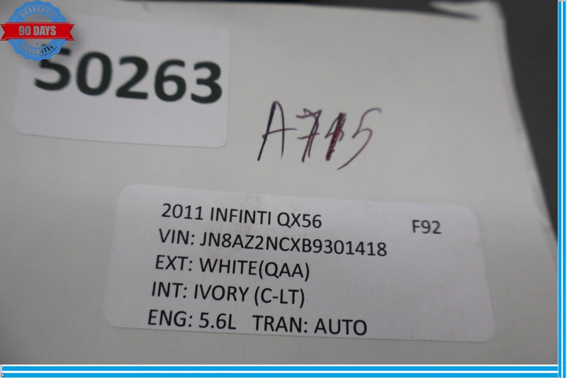 Load image into Gallery viewer, 11-18 Infiniti QX56 QX80 Front Left Driver Side Dash Speaker Grille Cover Oem
