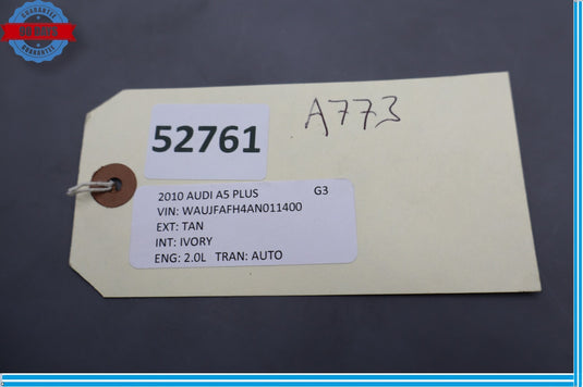 08-12 Audi A5 A5 Quattro S5 Rear Left Driver Side Inner Tail Light Lamp Oem