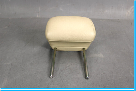 09-12 Jaguar XF XFR X250 Rear Left Driver Side Upper Seat Headrest Beige Oem