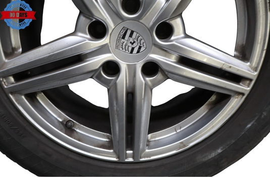 11-18 Porsche Cayenne 958 Wheel Tire Rim Set of 4 Pc 8.5 x 19 H2  7P5601025 OEM