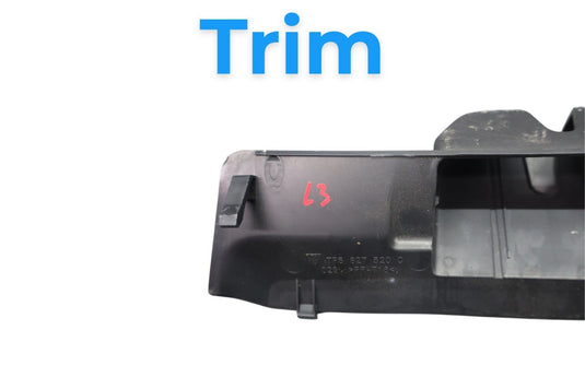11-18 Porsche Cayenne 958 Rear Trunk Hatch Latch Lock Trim Cover Bezel Oem