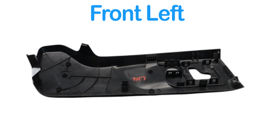 14-22 Maserati Ghibli M157 Front Left Side Seat Switch Cover Trim Black Oem