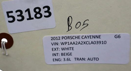 10-18 Porsche Cayenne 958 Engine Air Inlet Intake Throttle Body 99760511501 Oem