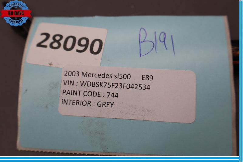 Load image into Gallery viewer, 03-08 Mercedes SL500 SL550 Left Driver Side Support Brace Bracket Black Oem
