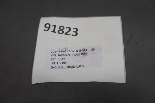 13-22 Land Rover Range Rover Sport Front Right Side Door Window Glass Oem