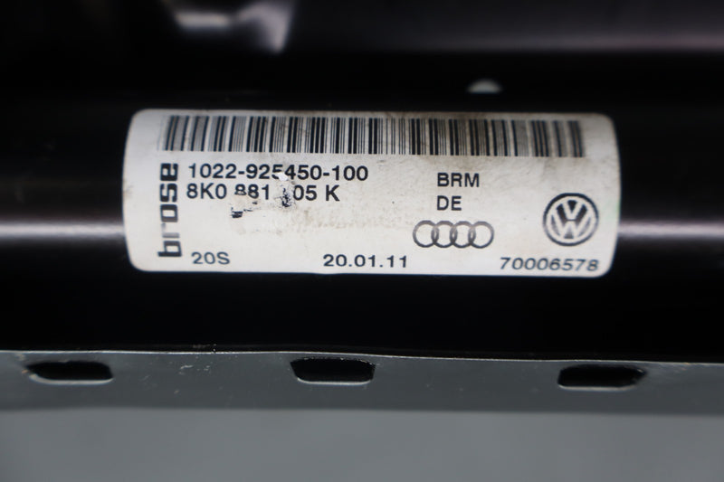 Load image into Gallery viewer, 09-18 Audi A6 Quattro Front Left Driver Side Lower Seat Track Frame W/ Motor Oem
