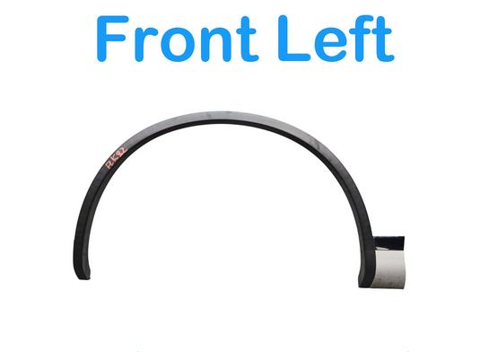 11-17 Volkswagen Touareg Front Left Fender Wheel Flare Arch Molding Cover Oem