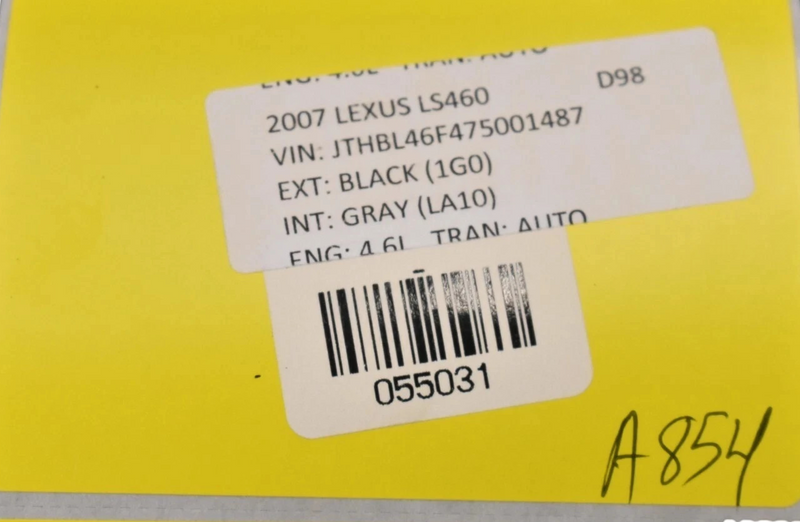Load image into Gallery viewer, 07-09 Lexus LS460 Smart Keyless Computer Control Module Unit ECU 8999050040 Oem
