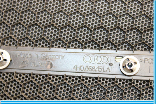 11-18 Audi A8 Front Left Driver Side Door Speaker Trim Cover Grille Oem