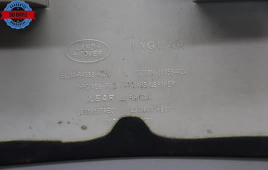 14-17 Jaguar X152 F-Type Frot Left Driver Side Seat Back Cover Panel EX5364388AA