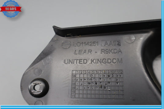 10-15 Jaguar X150 XK XKR Front Right Passenger Side Seat Mechanism Cover LEG Oem