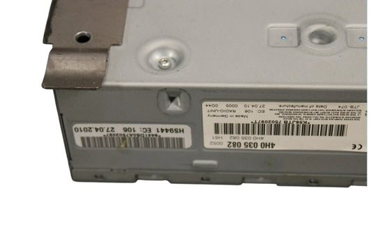 11-14 Audi A8L Quattro Audio Radio Receiver Head Trunk Satellite Mounted OEM