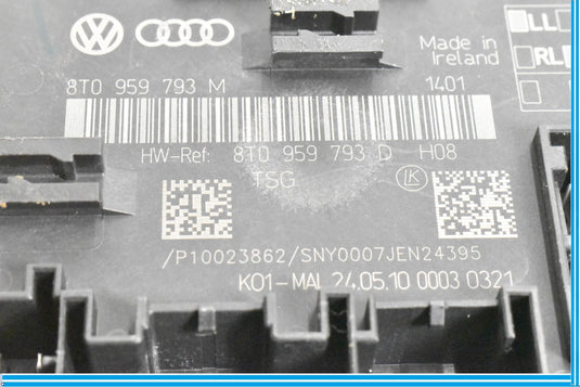 2011-2012 AUDI A4 - Front LEFT DOOR / Window Control Module 8T0959793M
