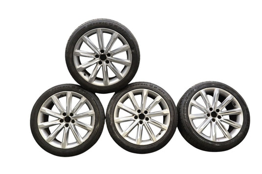 12-15 Audi A7 Quattro 19" 10 Spoke Alloy Wheel Set 255/40 ZR19 4G8601025AF Oem