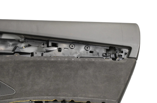 11-17 Audi A8 Quattro Rear Right Passenger Interior Door Panel Cover Black Oem