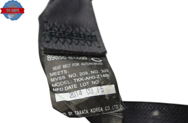 Load image into Gallery viewer, 15-19 Hyundai Genesis G80 Rear Center Seatbelt Retractor W/Buckle 89850B1500 Oem
