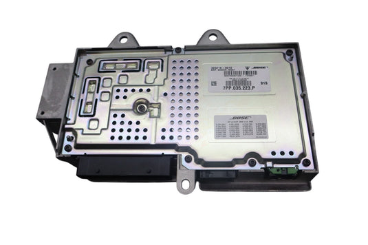 09-16 Porsche Cayenne Bose Audio Radio Sound Amplifier Amp 7PP035223P Oem