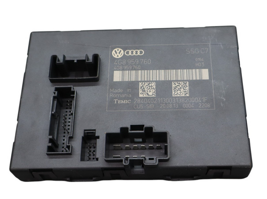 12-18 Audi A7 Quattro Front Left Driver Side Seat Memory Control Module ECU Oem