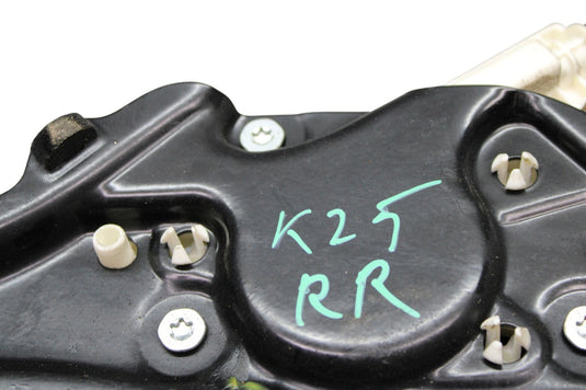07-13 BMW X5 E70 Rear Right Passenger Side Door Window Regulator w/ Motor Oem