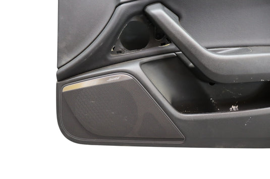 12-18 Audi A6 Quattro Front Right Passenger Side Interior Door Panel Black Oem