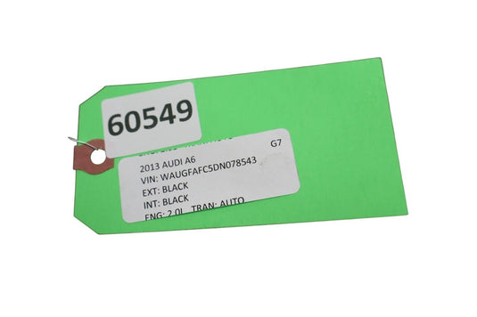 09-18 Audi A6 A6 Quattro S6 TFSI Right Passenger Side Spindle Knuckle Hub OEM