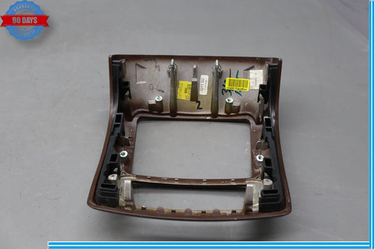 07-13 Mercedes W221 S550 S600 Center Console Rear AC Control Trim Bezel Wood Oem
