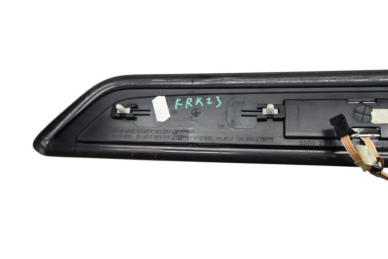 Load image into Gallery viewer, 09-15 BMW 750Li F01 F02 Front Right Side Door Sill Scuff Plate Cover Trim Oem
