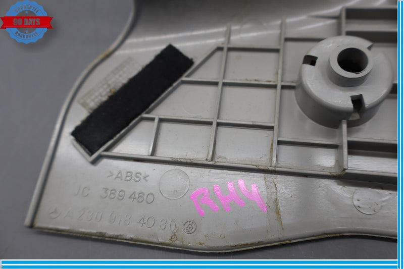 Load image into Gallery viewer, 03-12 Mercedes R230 SL500 Front Right Side Seat Outer Rear Cover Trim Oem
