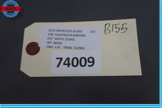 06-19 Mercedes X166 GL450 ML350 Front Right Seat Lumbar Adjust Switch Oem