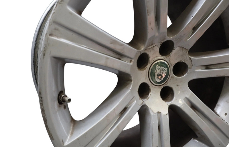 Load image into Gallery viewer, 07-15 Jaguar X150 XK XF 9.5x18 R18 Rear Alloy Wheel Rim Silver 18" Oem
