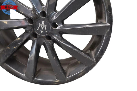 14-17 Maserati Ghibli 10 Spoke Factory Alloy Wheel Rim 22X9J 22'' 670010981 Oem