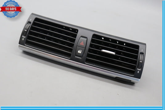 07-13 BMW X5 E70 Front Center Dash Vent Assembly Hazard Window Lock Oem