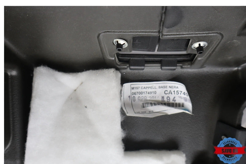 Load image into Gallery viewer, 14-17 Maserati Ghibli Rear Deck Lid Parcel Shelf Trim Black 06700174910 OEM
