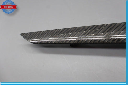 14-22 Maserati Quattroporte Ghibli Front Left Door Panel Trim Panel Carbon Oem