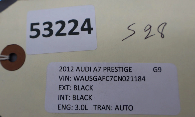 Load image into Gallery viewer, 12-17 Audi A7 Quattro Front Left Driver Side Interior Door Cover Panel Trim Oem
