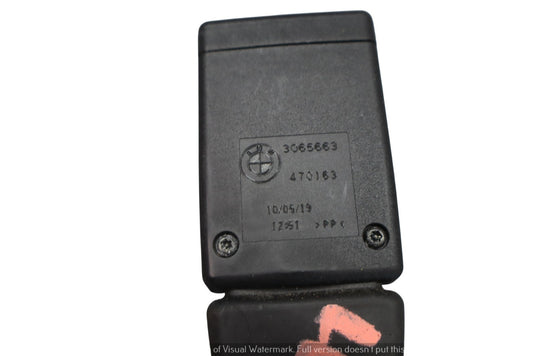 07-14 BMW X5 X6 E70 E71 Front Left Side Seat Belt Seatbelt Buckle End Oem