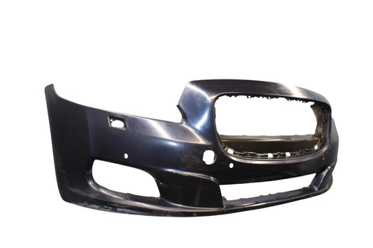 10-15 Jaguar XJ XJR Front Bumper Cover Shell Panel Assembly C2D5386XXX Black OEM