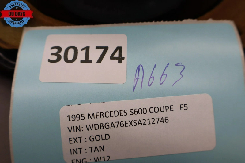 Load image into Gallery viewer, 93-99 Mercedes W140 S600 S500 Coupe Radio Audio Sound Speaker 1408201802 Oem
