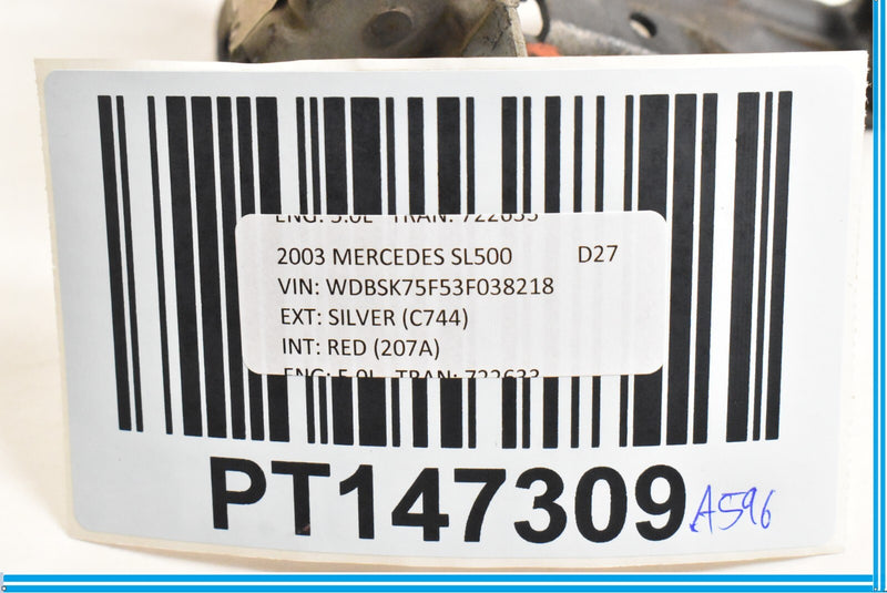 Load image into Gallery viewer, 03-06 MERCEDES SL500 SL600 R230 HOOD HOOK OPENER RELEASE LEVER LOCK LATCH OEM
