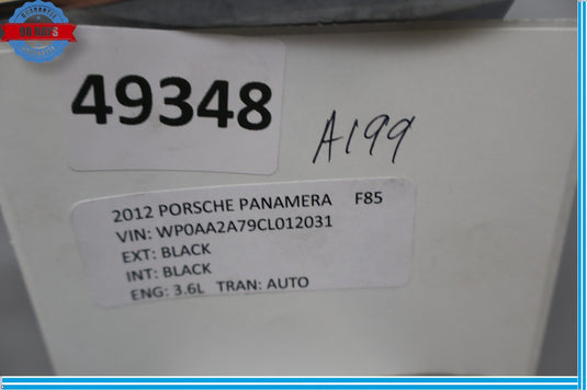 10-16 Porsche Panamera Front Right Side Outer Dash AC A/C Air Vent Grille Oem