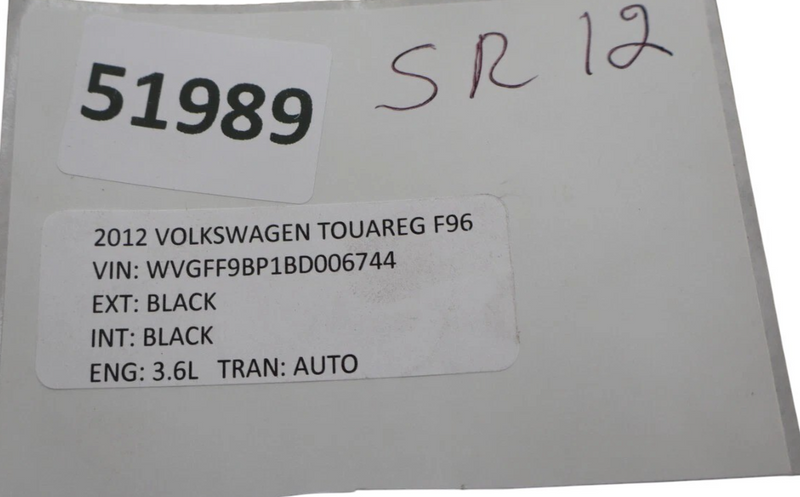 Load image into Gallery viewer, 11-17 Volkswagen VW Touareg Front Left Side Lower Seat Rail Frame W/ Motor Oem
